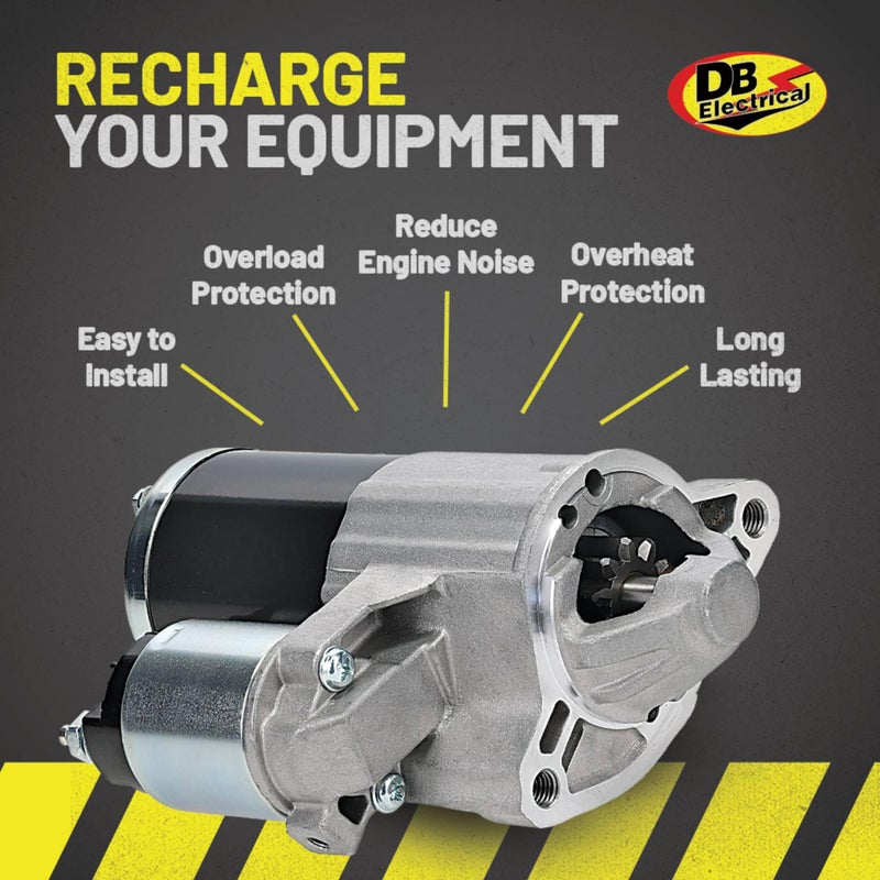 DB Electrical 410-48264 Starter for Dodge Durango 2011-2015 5.7L /Jeep Commander 2006-2010 5.7, Grand Cherokee 2005-2015 5.7L /Ram 1500 2500 3500 Pickup 2011-2015 5.7L /56044736AB, 56044736AC - Image 4
